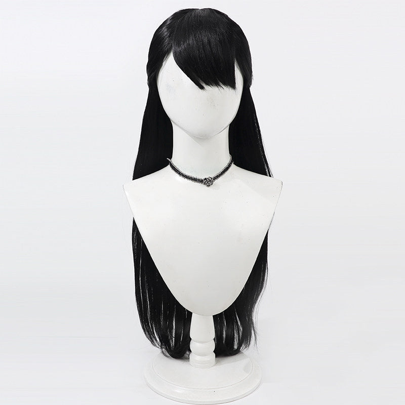 Game Cosplay Wigs Antiquarian Qi Shiyi Black Wigs Identity V