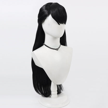 Game Cosplay Wigs Antiquarian Qi Shiyi Black Wigs Identity V