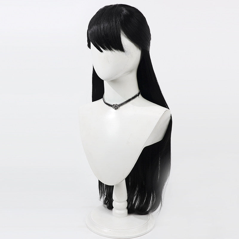 Game Cosplay Wigs Antiquarian Qi Shiyi Black Wigs Identity V