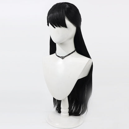 Game Cosplay Wigs Antiquarian Qi Shiyi Black Wigs Identity V