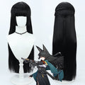 Game Cosplay Wigs Hoshimi Miyabi Zenless Zone Zero Black Wigs