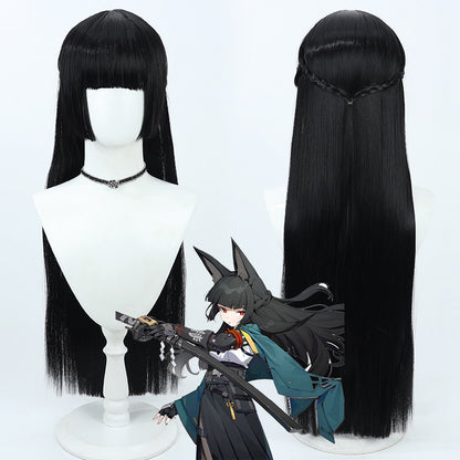 Game Cosplay Wigs Hoshimi Miyabi Zenless Zone Zero Black Wigs