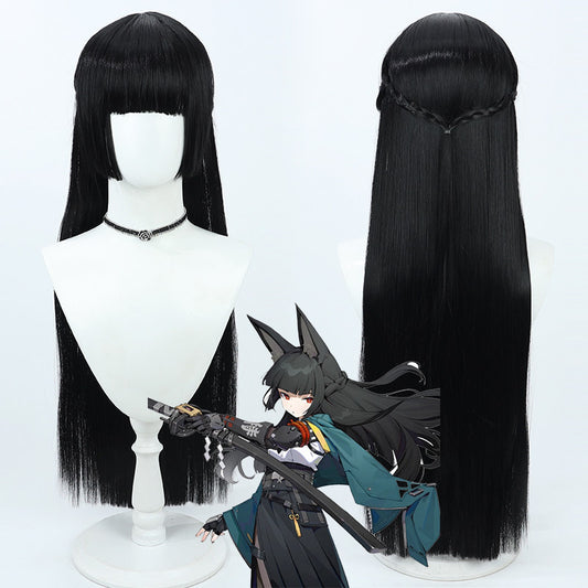 Game Cosplay Wigs Hoshimi Miyabi Zenless Zone Zero Black Wigs