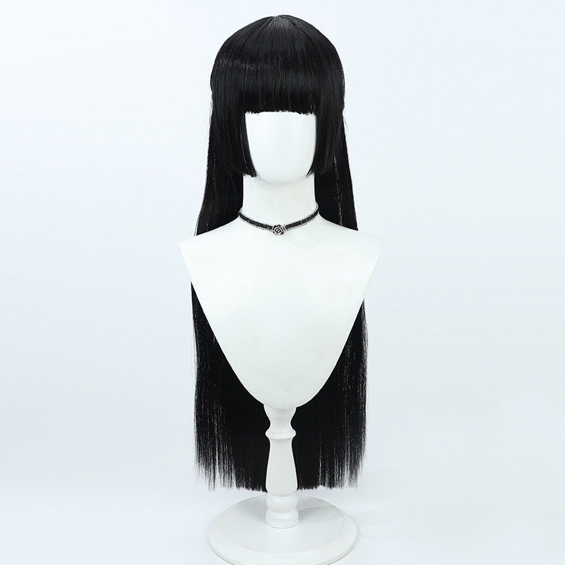 Game Cosplay Wigs Hoshimi Miyabi Zenless Zone Zero Black Wigs