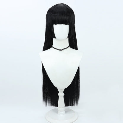 Game Cosplay Wigs Hoshimi Miyabi Zenless Zone Zero Black Wigs