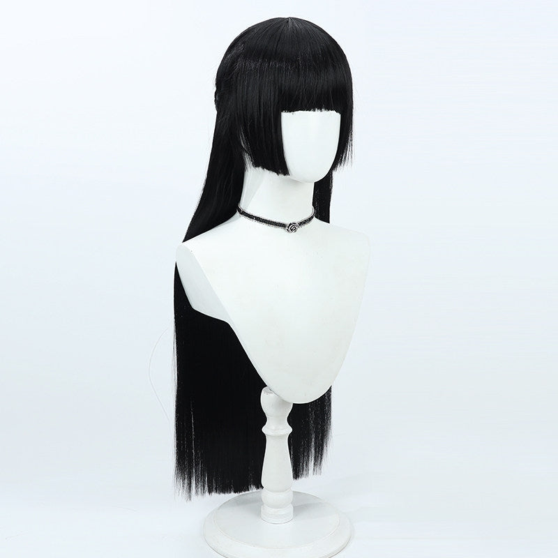 Game Cosplay Wigs Hoshimi Miyabi Zenless Zone Zero Black Wigs