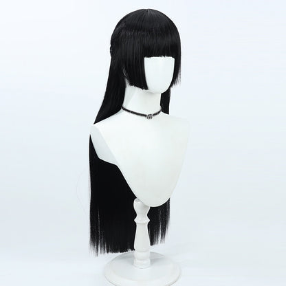 Game Cosplay Wigs Hoshimi Miyabi Zenless Zone Zero Black Wigs