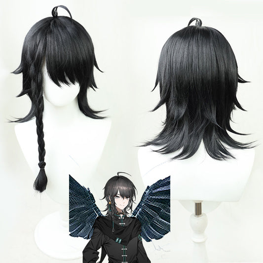 Game Cosplay Wigs Huainan  Black Wigs Punishing: Gray Raven