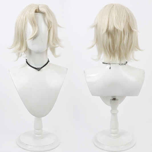 Game Cosplay Wigs Identity V Bloody Queen Mary Yellow Wigs