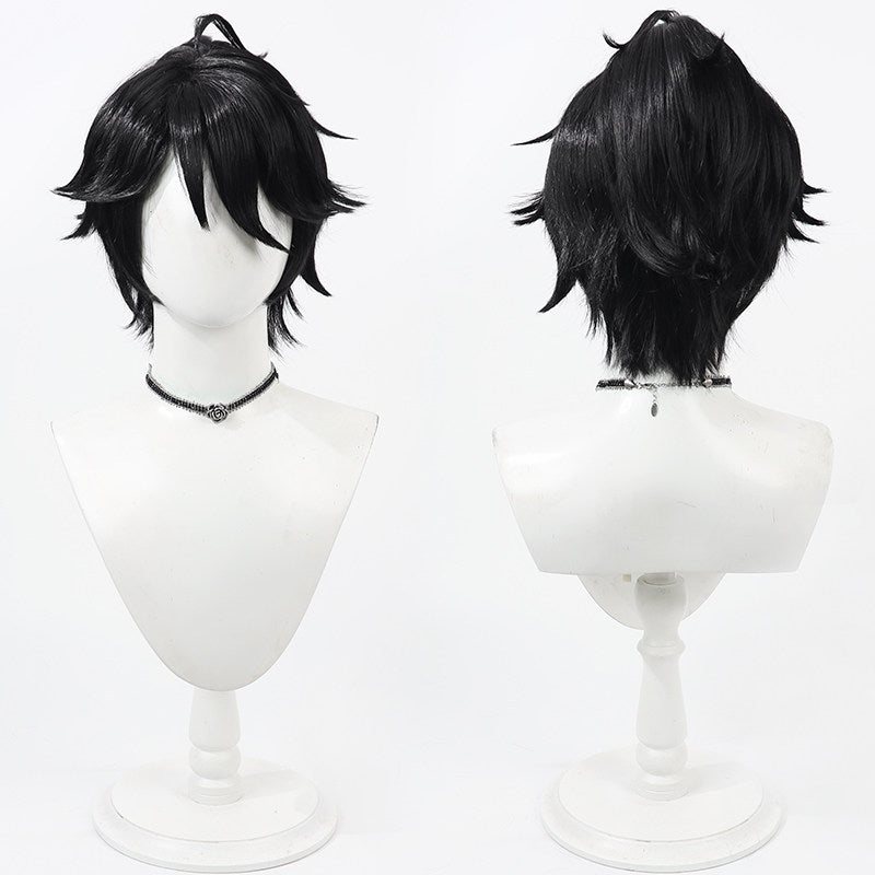 Game Cosplay Wigs Identity V OPH.LUCA Black Wigs