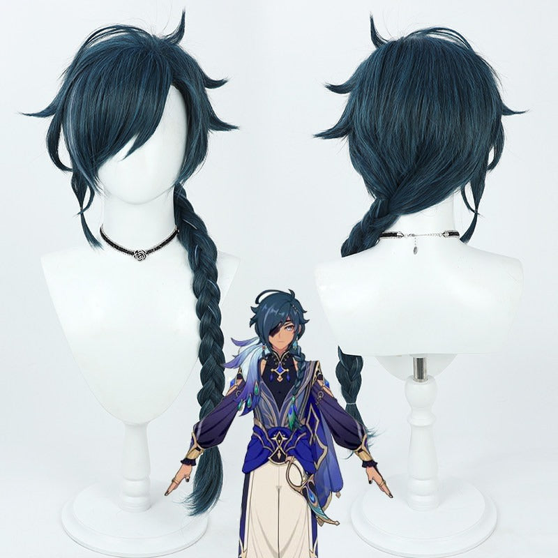Game Cosplay Wigs Kaeya: Sailwind Shadow Genshin Impact