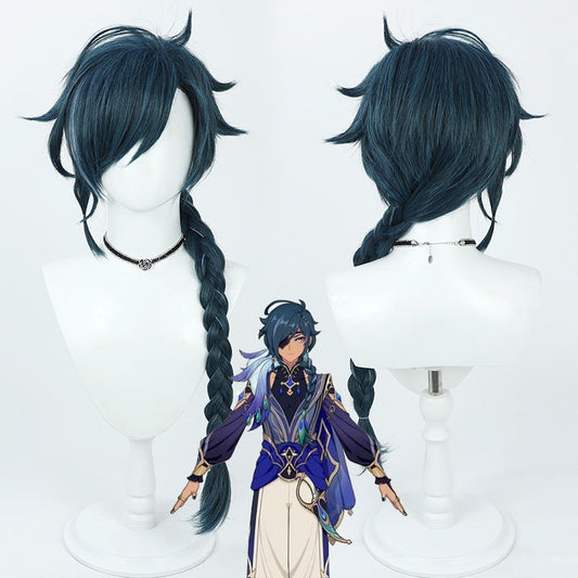 Game Cosplay Wigs Kaeya: Sailwind Shadow Genshin Impact