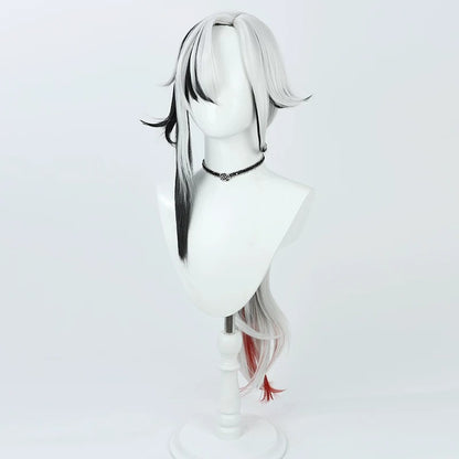 Game Cosplay Wigs Peruere Snezhevna Long Hair Arlecchino Genshin Impact