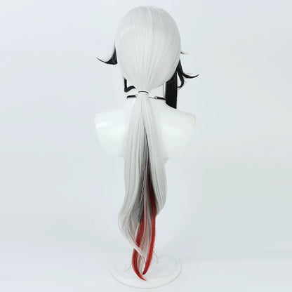 Game Cosplay Wigs Peruere Snezhevna Long Hair Arlecchino Genshin Impact