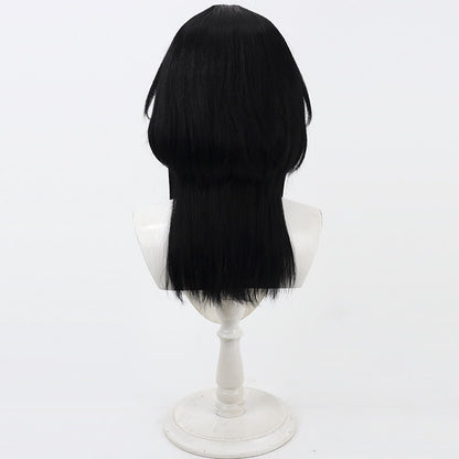 Games 18TRIP Cosplay Wigs Momiji Hamasaki Black Wigs