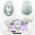 Games Cosplay Wigs 18TRIP Kinari Azekawa Blue Gradient Bob Wigs