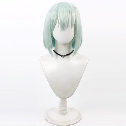 Games Cosplay Wigs 18TRIP Kinari Azekawa Blue Gradient Bob Wigs