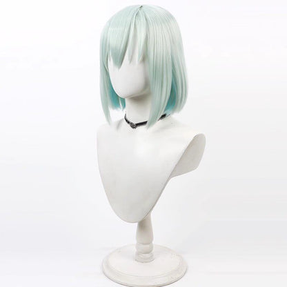 Games Cosplay Wigs 18TRIP Kinari Azekawa Blue Gradient Bob Wigs