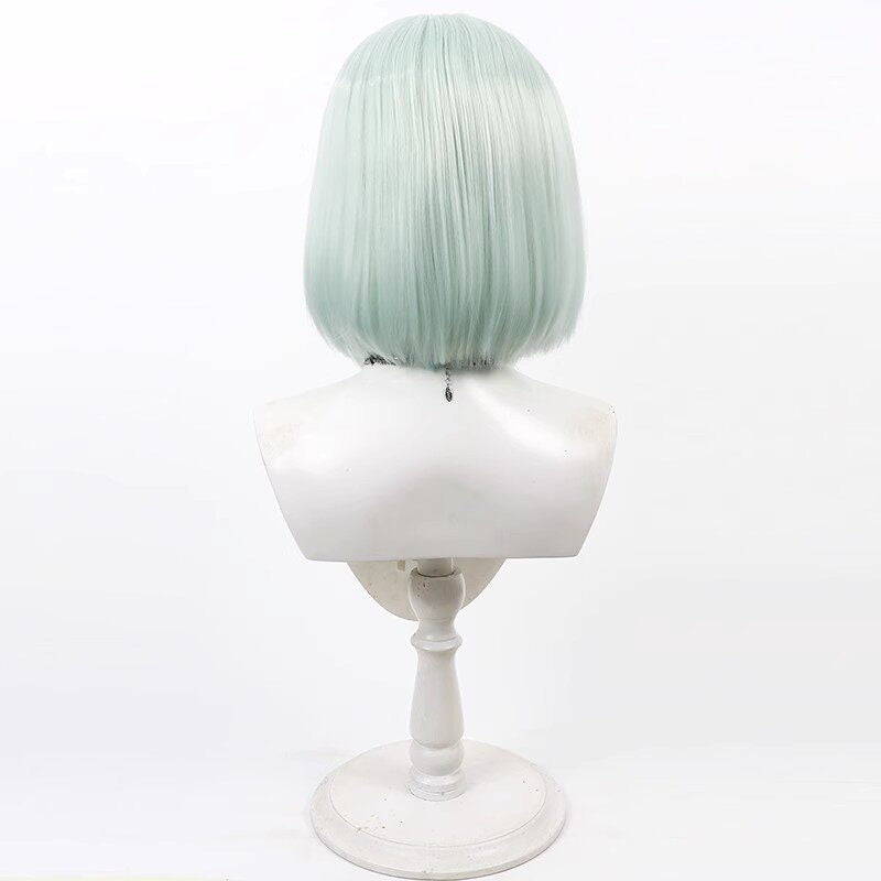 Games Cosplay Wigs 18TRIP Kinari Azekawa Blue Gradient Bob Wigs