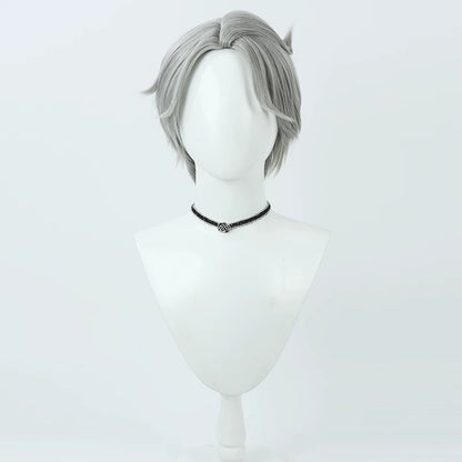 Games Cosplay Wigs Aesop Carl Blindspot Identity V Light Gray Wigs