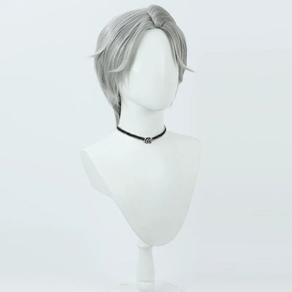 Games Cosplay Wigs Aesop Carl Blindspot Identity V Light Gray Wigs