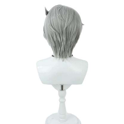Games Cosplay Wigs Aesop Carl Blindspot Identity V Light Gray Wigs