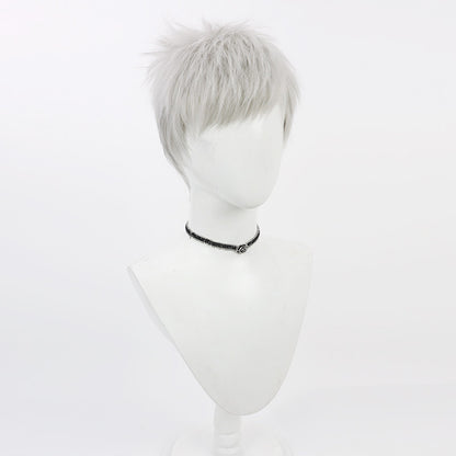 Games Cosplay Wigs Akihiko Sanada Grey Short Wigs Persona 3