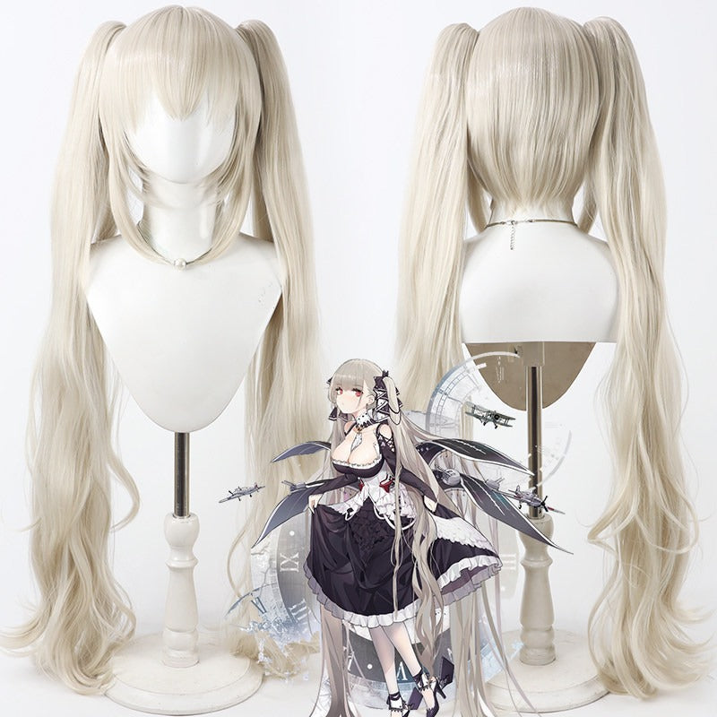 Games Cosplay Wigs Azur Lane HMS Formidable Beige Wigs
