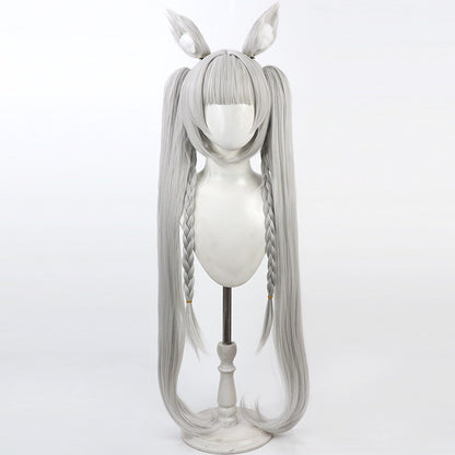 Games Cosplay Wigs Azur Lane IJN Asanagi Silver Wigs