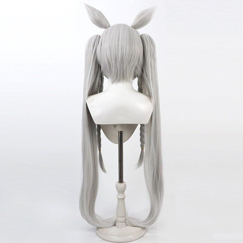 Games Cosplay Wigs Azur Lane IJN Asanagi Silver Wigs