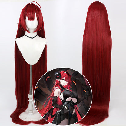 Games Cosplay Wigs Azur Lane KMS Hindenburg Rose Red Wigs