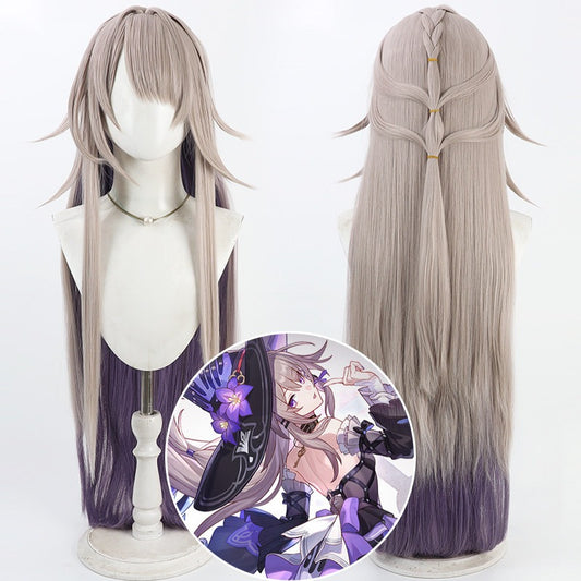 Games Cosplay Wigs Big The Herta Honkai: Star Rail