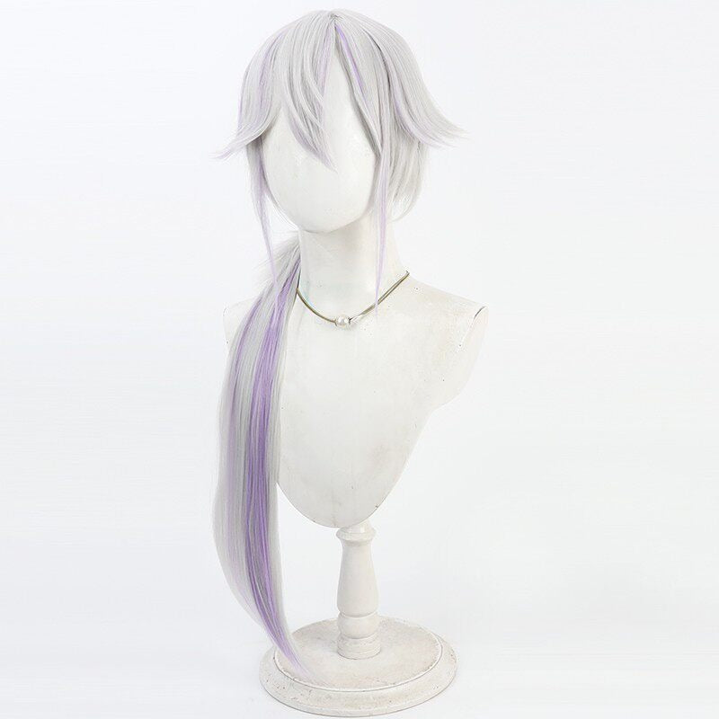 Games Cosplay Wigs COMbat Providence AnalysiS System Ura Onigashiki Silver Wigs