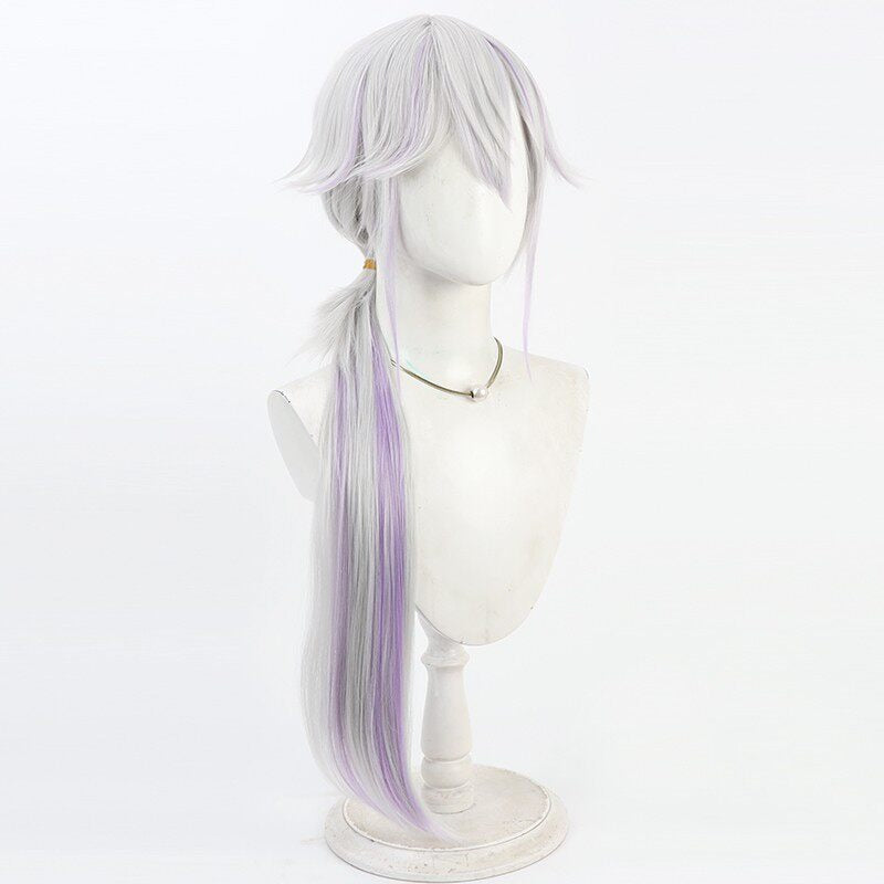 Games Cosplay Wigs COMbat Providence AnalysiS System Ura Onigashiki Silver Wigs
