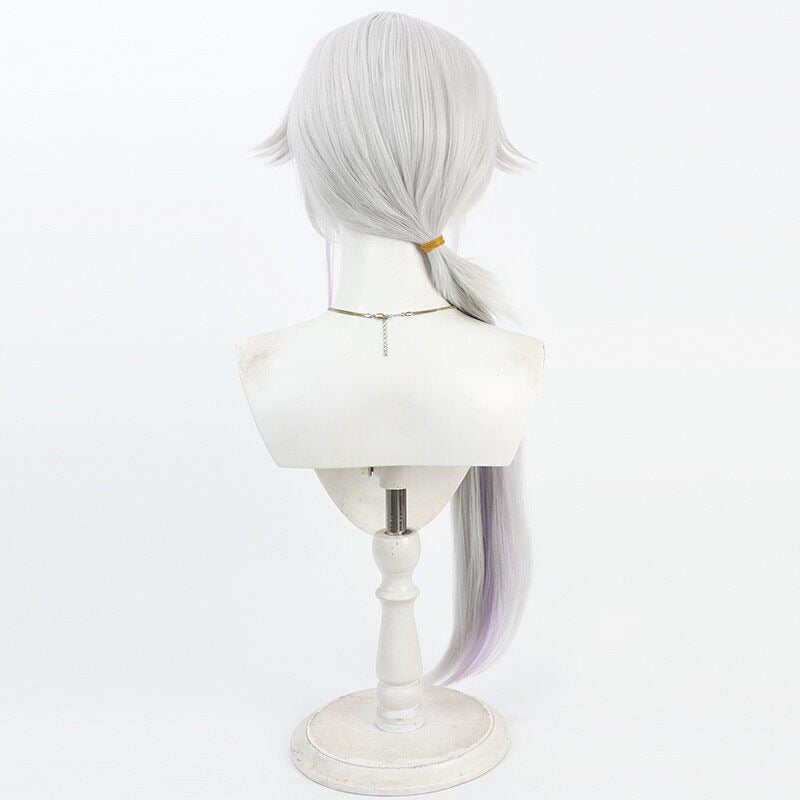 Games Cosplay Wigs COMbat Providence AnalysiS System Ura Onigashiki Silver Wigs