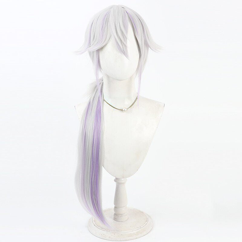 Games Cosplay Wigs COMbat Providence AnalysiS System Ura Onigashiki Silver Wigs