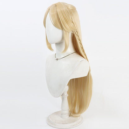 Games Cosplay Wigs Cartethyia Yellow Wigs Wuthering Waves