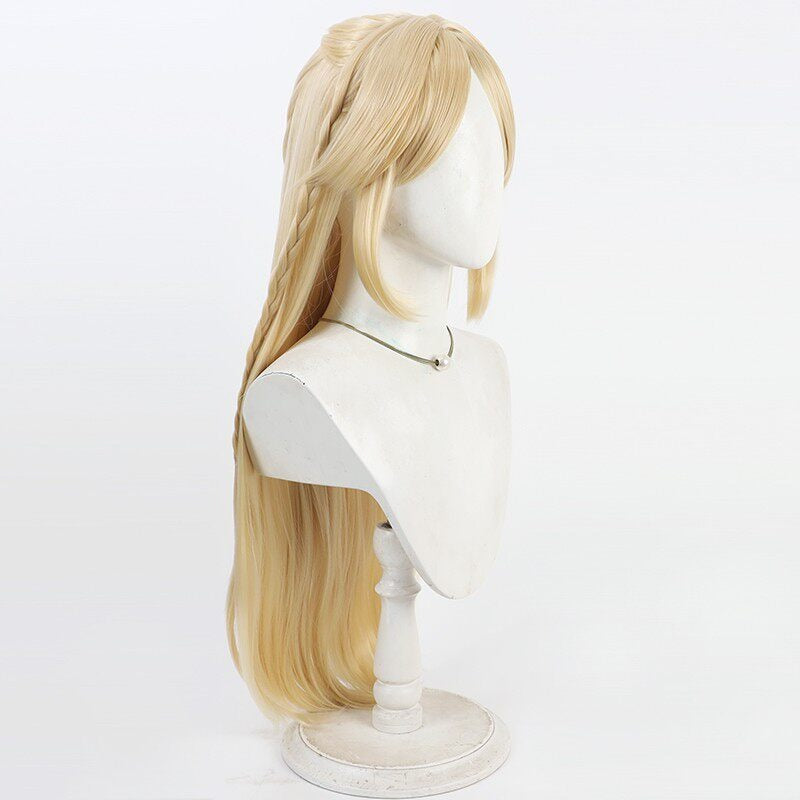 Games Cosplay Wigs Cartethyia Yellow Wigs Wuthering Waves