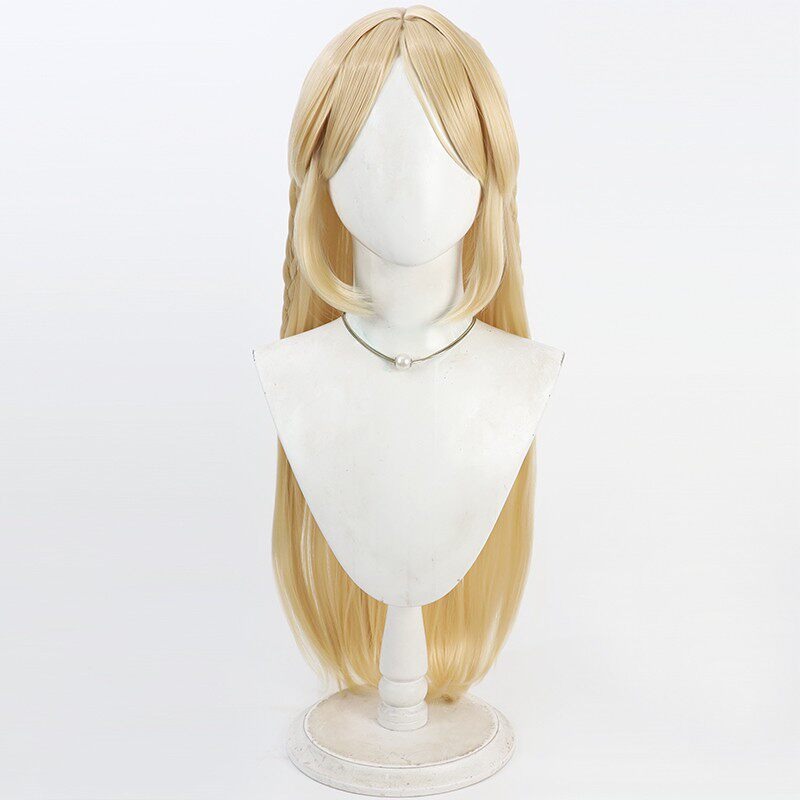 Games Cosplay Wigs Cartethyia Yellow Wigs Wuthering Waves