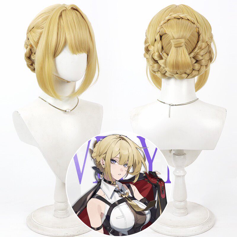 Games Cosplay Wigs Evelyn Chevalier Zenless Zone Zero
