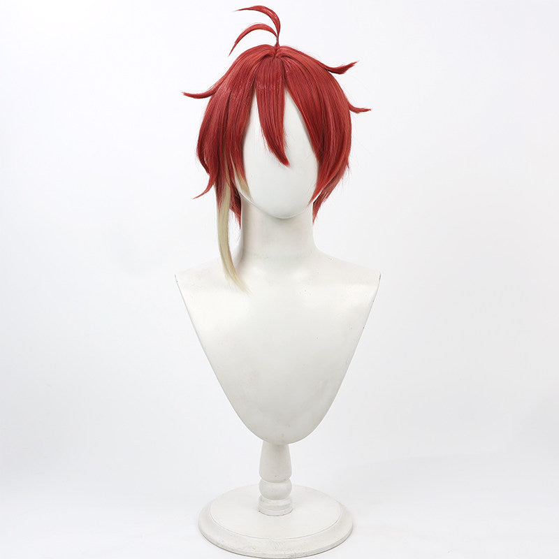 Games Cosplay Wigs Fennesz Oswald Devil Butler with Black Cat