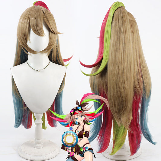 Games Cosplay Wigs Game Bazooka Girl COMbat Providence AnalysiS System