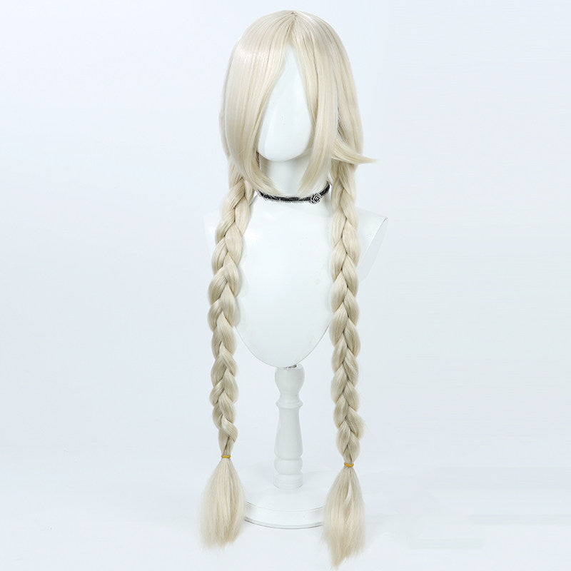 Games Cosplay Wigs IJN Owari Off White Wigs Azur Lane
