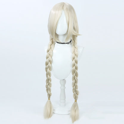 Games Cosplay Wigs IJN Owari Off White Wigs Azur Lane