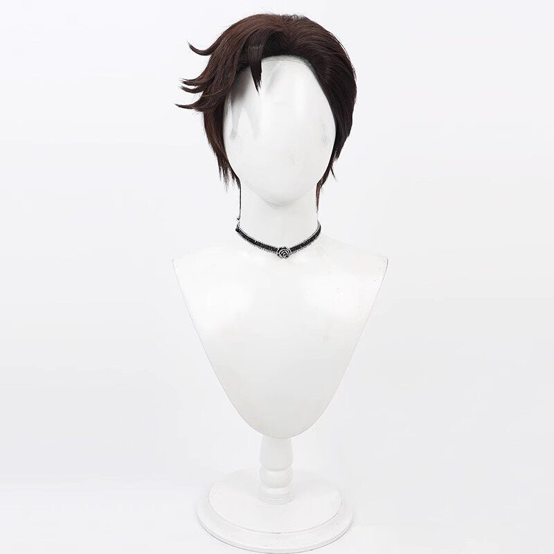 Games Cosplay Wigs Identity V Novelist Orpheus Brown Wigs