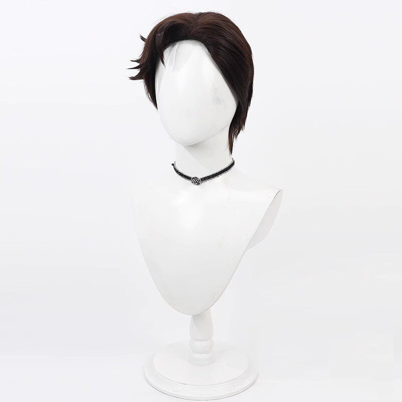 Games Cosplay Wigs Identity V Novelist Orpheus Brown Wigs