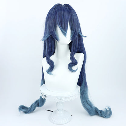 Games Cosplay Wigs Layla Gradient Curly Wigs Genshin Impact