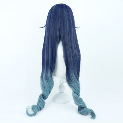 Games Cosplay Wigs Layla Gradient Curly Wigs Genshin Impact