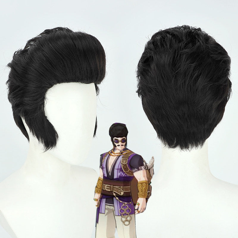Games Cosplay Wigs Liben Black Wigs Genshin Impact