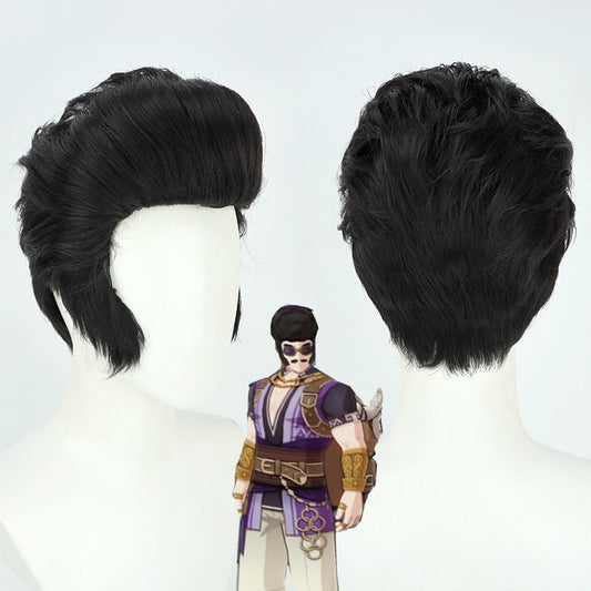 Games Cosplay Wigs Liben Black Wigs Genshin Impact